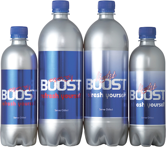 Energy boost outlet drink