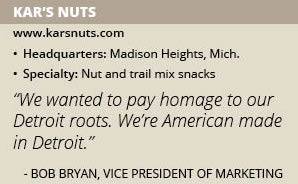 Kar's Nuts rebrands with Detroit pride on snacks packages