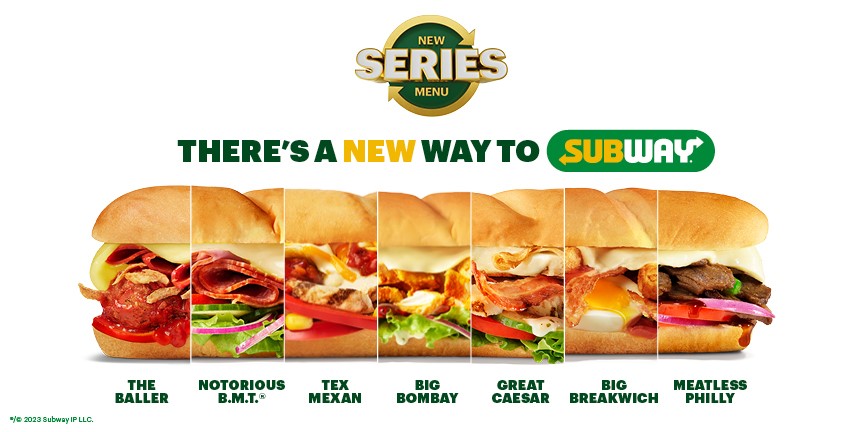 What are the Subway menu changes?