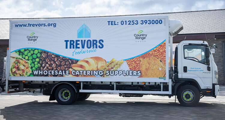 Trevors Foodservice delivery lorry