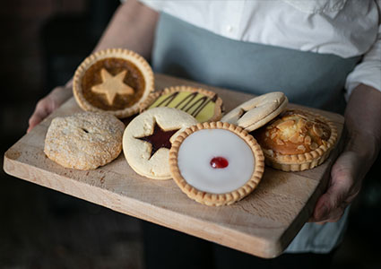 Tray of tarts