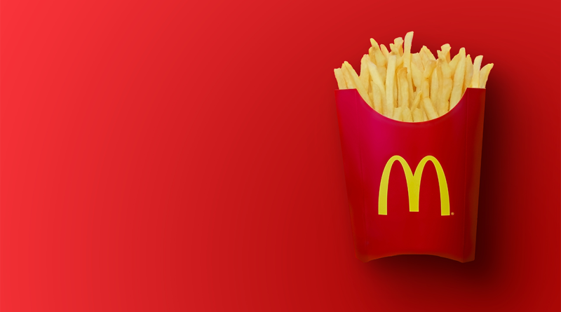 McDonald’s fry box on red background to support suppliers article