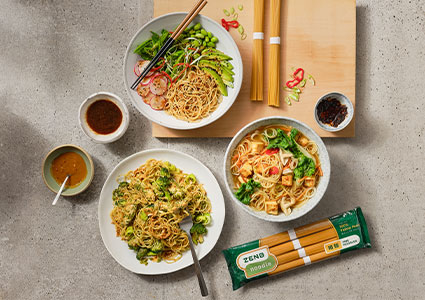 ZENB YELLOW PEA NOODLES