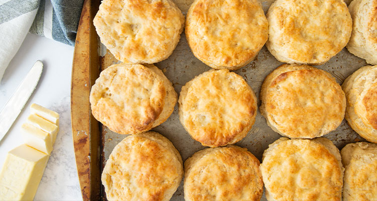 Tray of scones