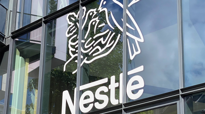 Nestle logo to support new CEO Martin Thompson article