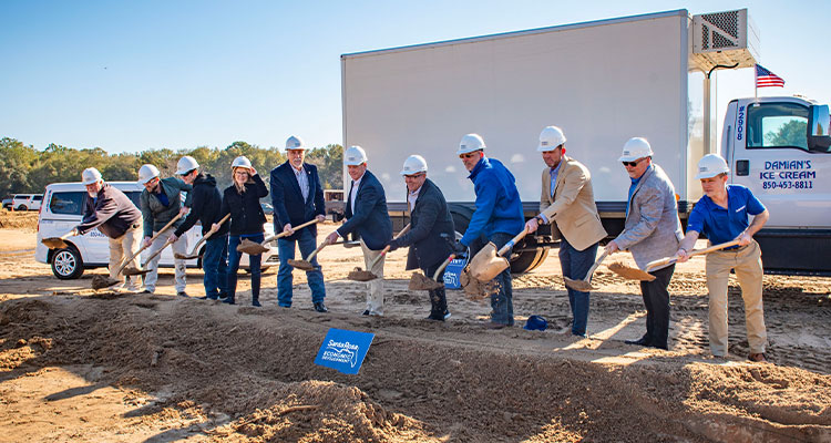 Ice cream distributor, cold storage company break ground on Santa Rosa County facility