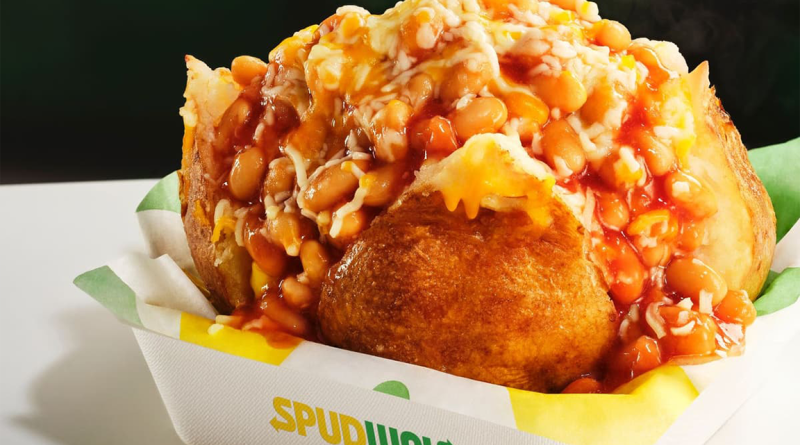 Branded Subway box showing the new jacket potatoes range