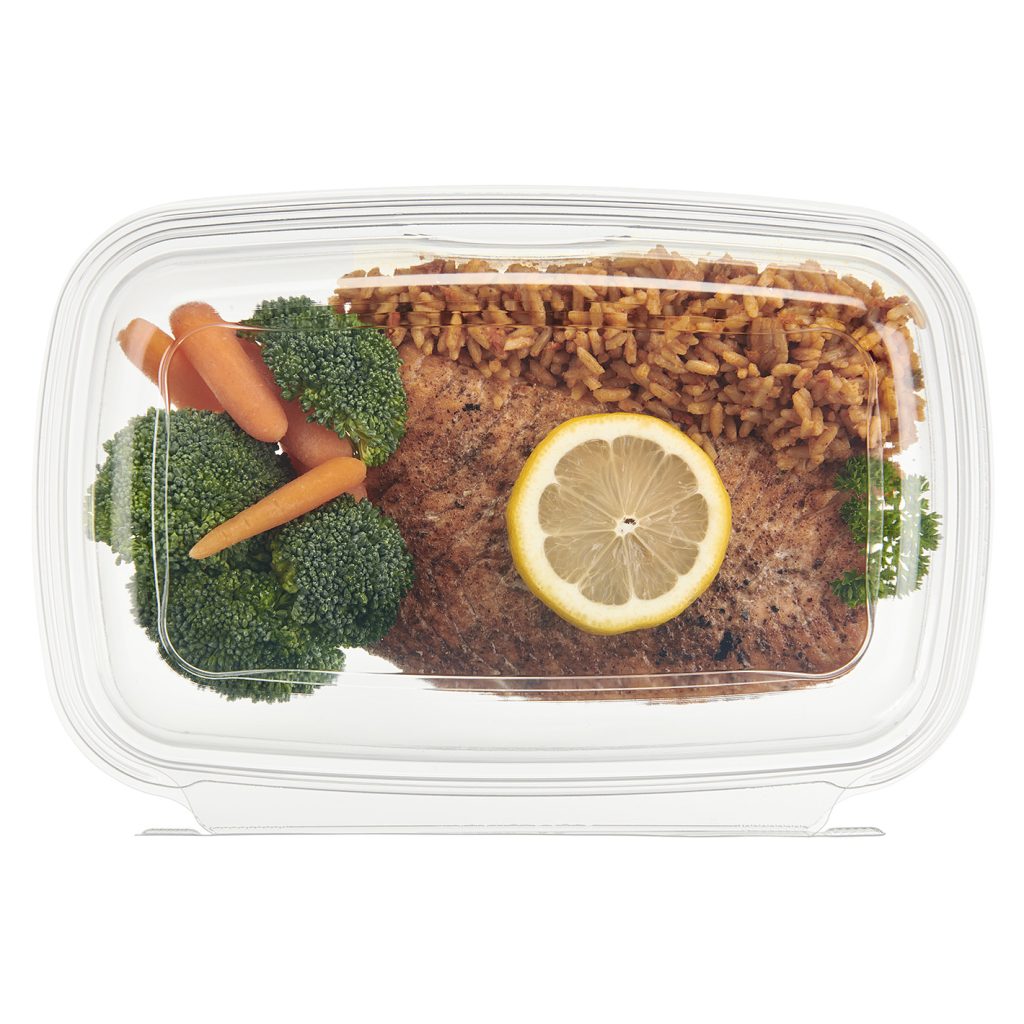 Birds-eye-view of Inline Plastics' innovative food containers