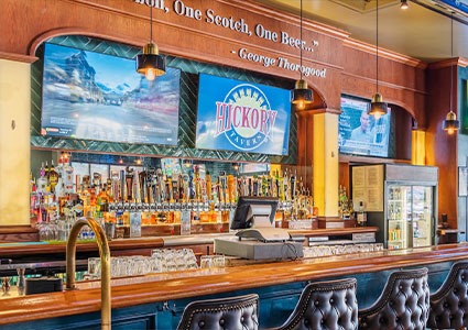 Hickory Tavern bar
