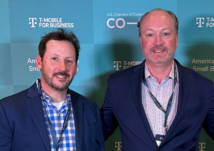 Matt Carr (right)