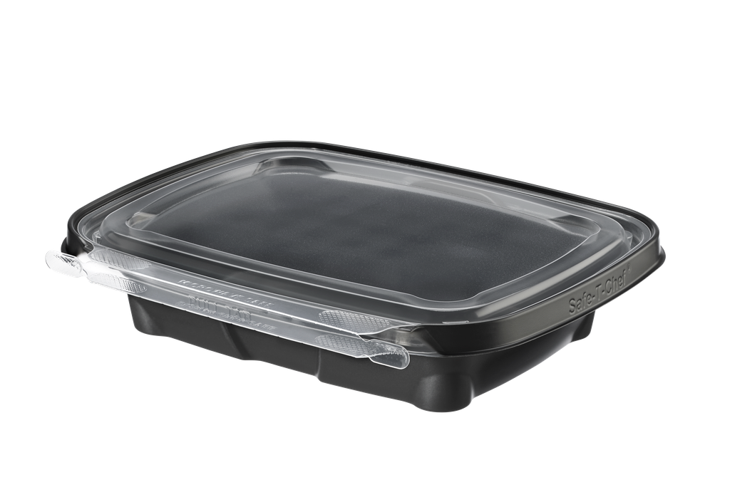 Inline Plastics Introduces First 8x6 Black-Base Safe-TChef
