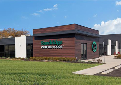 the Sandridge Crafted Foods Center for Excellence located in Medina, Ohio