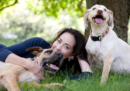 Marie with Stella and Chery