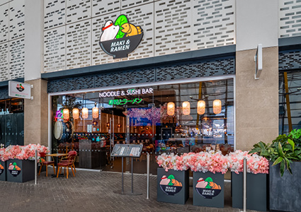  Maki & Ramen restaurant branch located in The O2, London