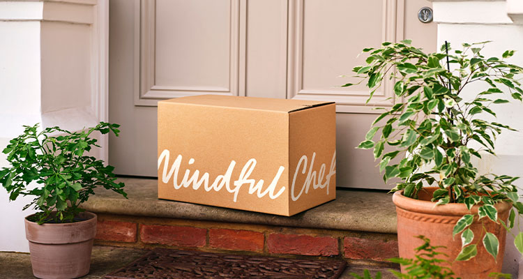 a Mindful Chef healthy recipe box delivery