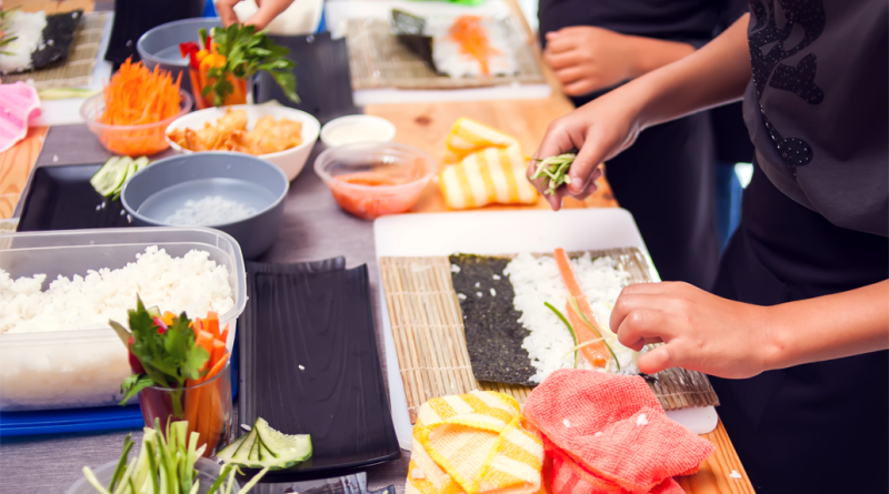 Sushi class for beginners