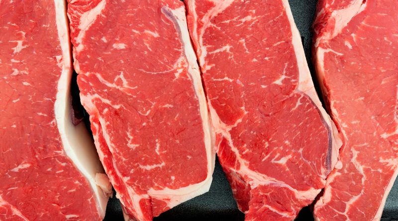 Beef inside a regional US food market as the industry responds to cattle shortages and federal investment.