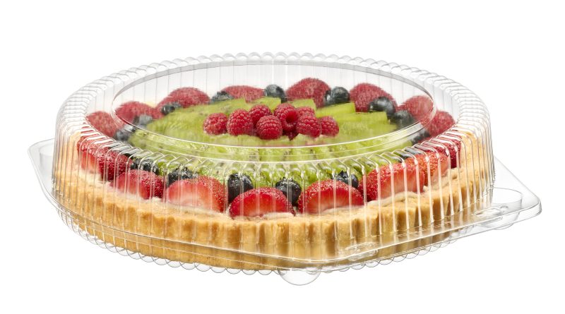 Inline Plastics fruit tart packaging