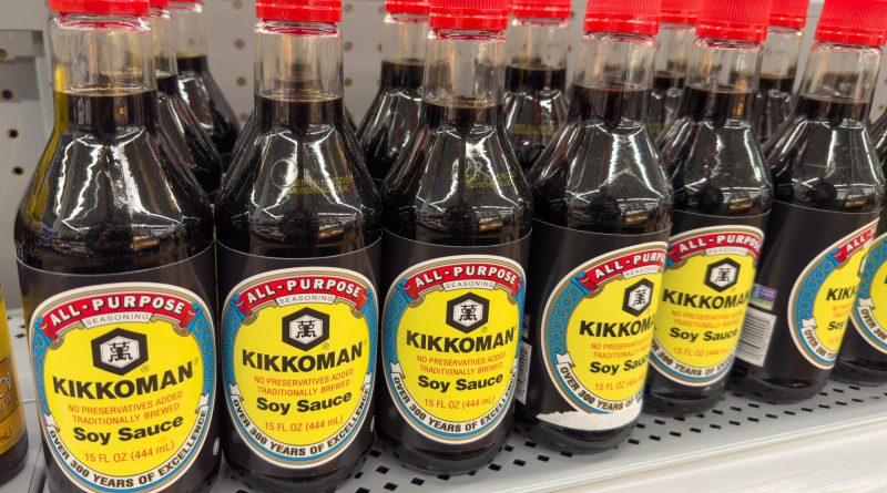 Kikkoman soy sauce production facility in Jefferson, Wisconsin