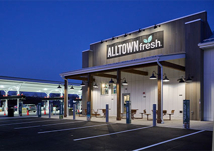an Alltown Fresh convenience market and fuel station