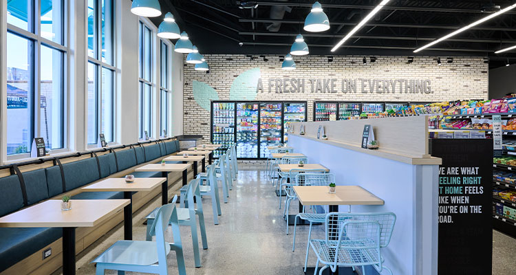 the interior of an Alltown Fresh convenience store and market